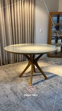 Mesa De Jantar Aranha Rendonda