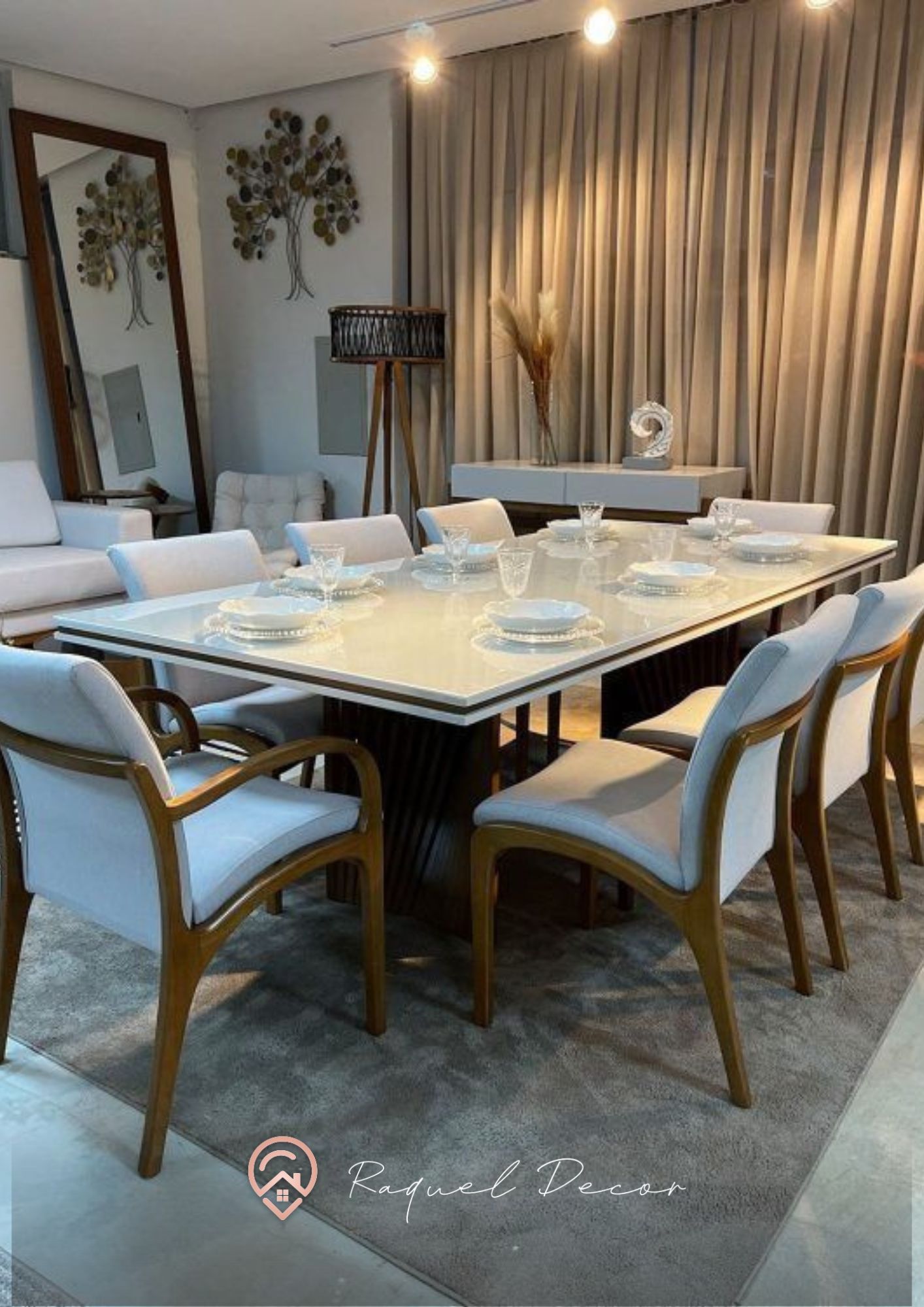 Mesa Jantar Esmeralda
