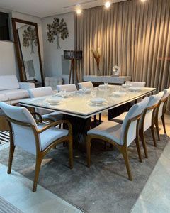 Mesa Jantar Esmeralda